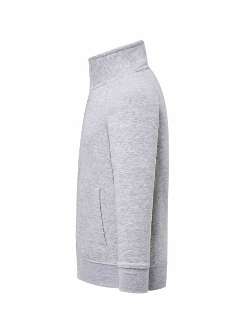 Kinder-Sweatshirt Kid Full Zip AS - Ash Melange Jhk