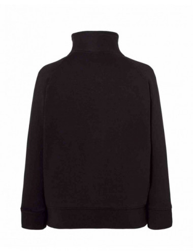 BK-Sweatshirt mit durchgehendem Reißverschluss für Kinder – Schwarz Jhk