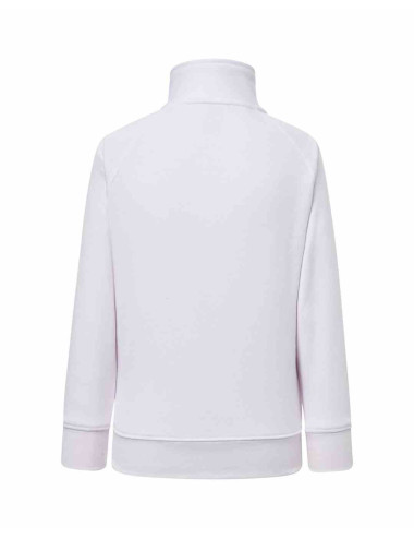 Kinder-Sweatshirt Kid Full Zip weiß Jhk