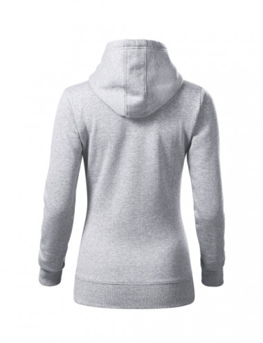 Women`s sweatshirt cape 414 light gray melange Adler Malfini®