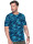 Men`s t-shirt camo blue camo Crimson Cut
