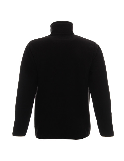 Promostars Herren SWEATSHIRT FOXY BLACK Sticklogo für Unternehmen