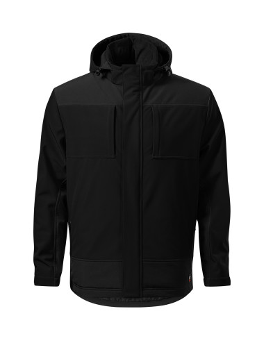 Herren-Winter-Softshelljacke Vertex W55 Schwarz Malfini Rimeck®