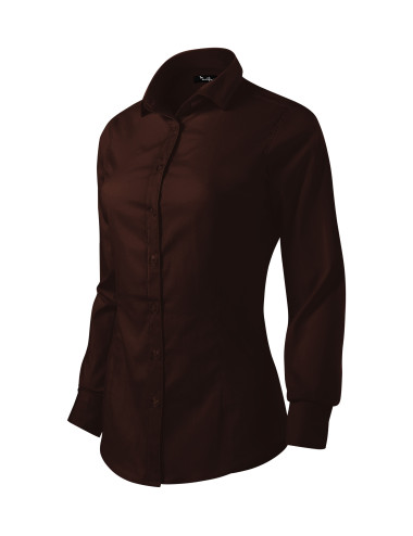 Premium® women`s shirt dynamic 263 coffee Adler Malfini
