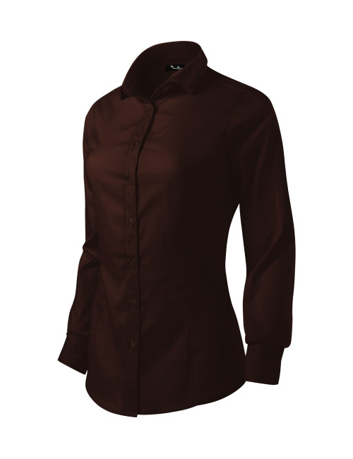 Premium® women`s shirt dynamic 263 coffee Adler Malfini
