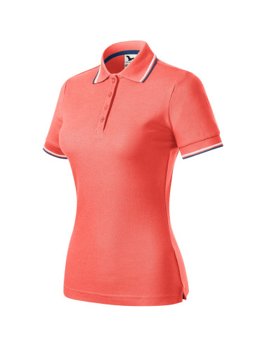 Damen-Poloshirt Focus 233 Koralle Adler Malfini®