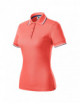 Women`s polo shirt focus 233 coral Adler Malfini®