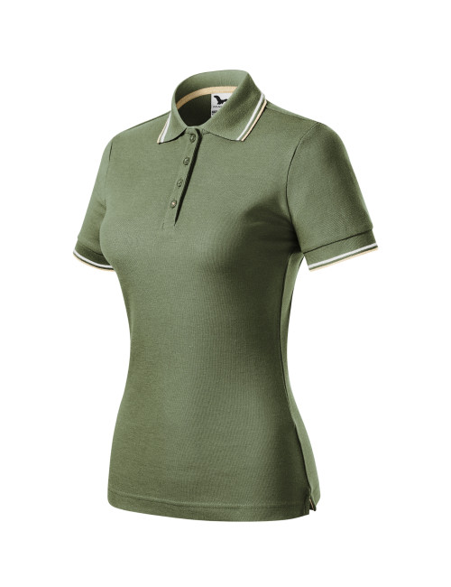 Focus 233 khaki women`s polo shirt Adler Malfini®