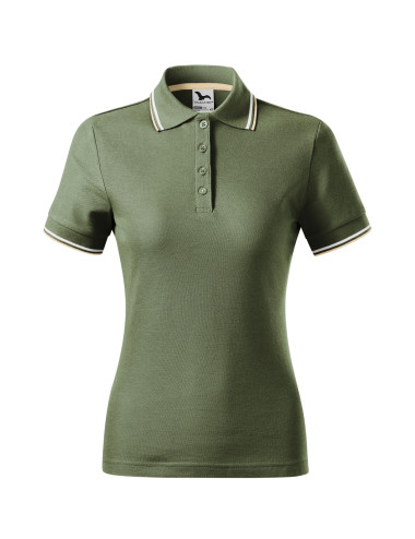 Focus 233 khaki women`s polo shirt Adler Malfini®