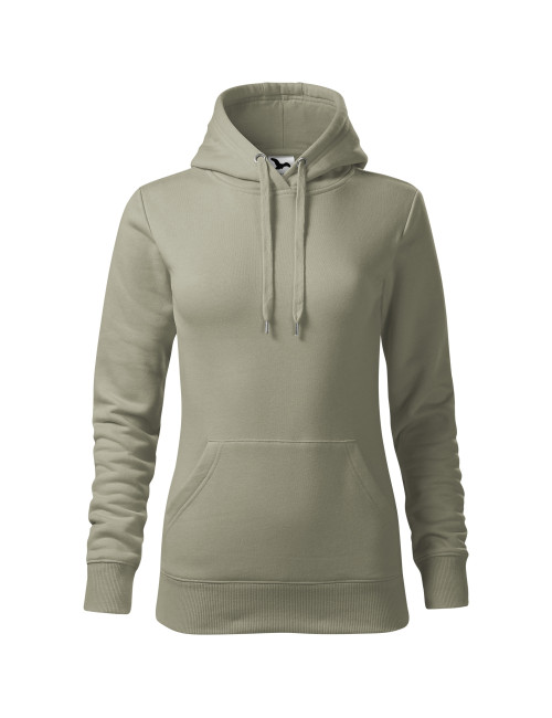 Adler Malfini® Damen-Sweatshirt Cape 414 in hellem Khaki