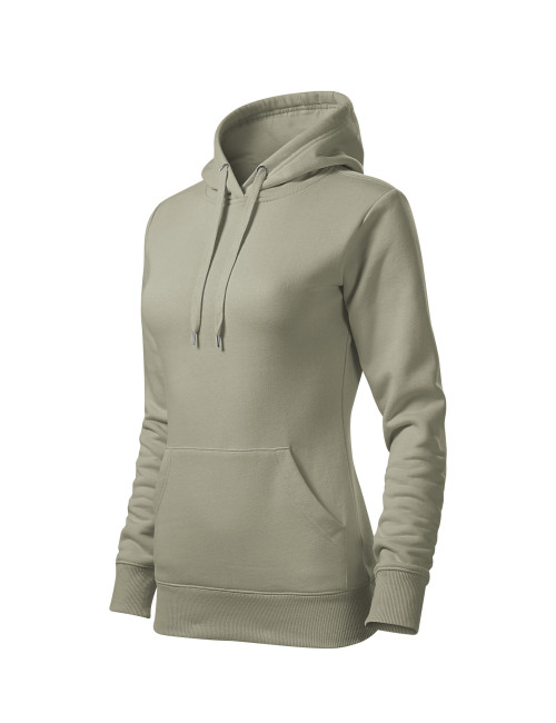 Adler Malfini® Damen-Sweatshirt Cape 414 in hellem Khaki