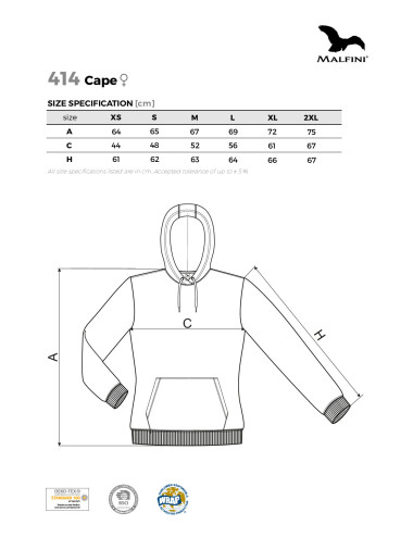 Women`s cape 414 military sweatshirt Adler Malfini®