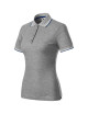 Damen-Poloshirt Focus 233 Dunkelgrau Melange Adler Malfini®