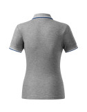 2Women`s polo shirt focus 233 dark gray melange Adler Malfini®