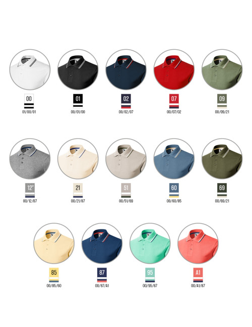 Koszulka polo męska focus 232 denim Adler Malfini®