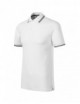Koszulka polo męska focus 232 biały Adler Malfini®