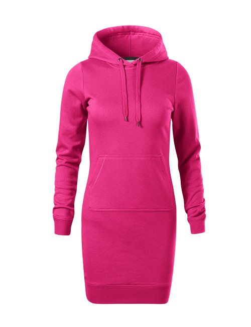 Sukienka damskie snap 419 czerwień purpurowa Adler Malfini®