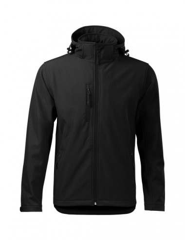 Adler Malfini® Men's Performance 522 Black Softshell Jacket