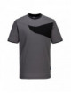 2PW2 T-Shirt grau/schwarz Portwest