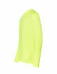 "Quality Men's LS SYF Sport T-shirt in Gold Fluor - Embroidered & Pri