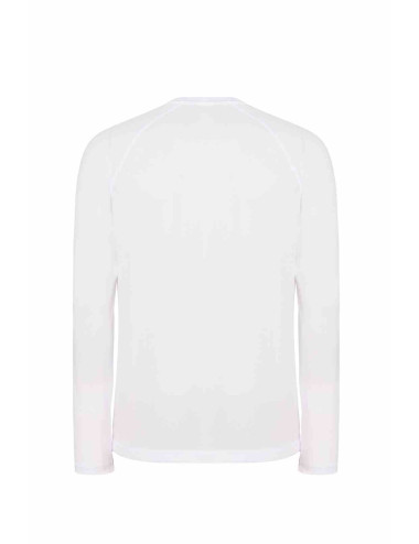 Herren-T-Shirt Sport Man ls wh weiß Jhk