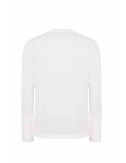 2Men's T-shirt sport man ls wh white Jhk