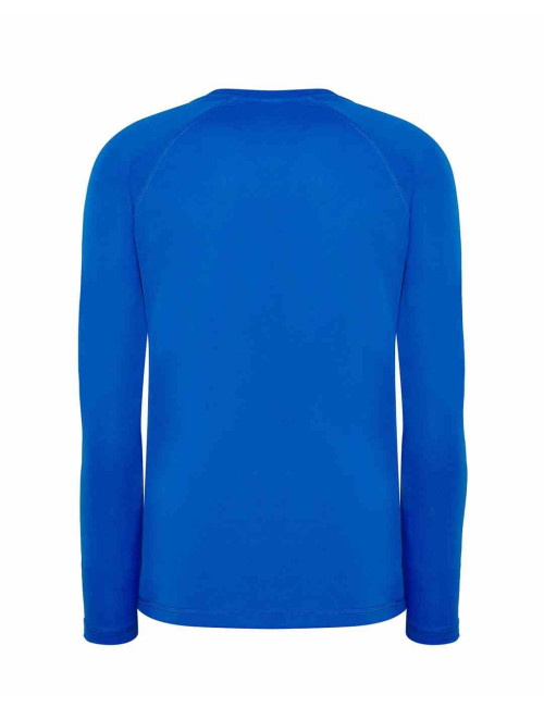 "Quality Malfini Men's LS RB Sport T-shirt - Royal Blue, Printed & Em