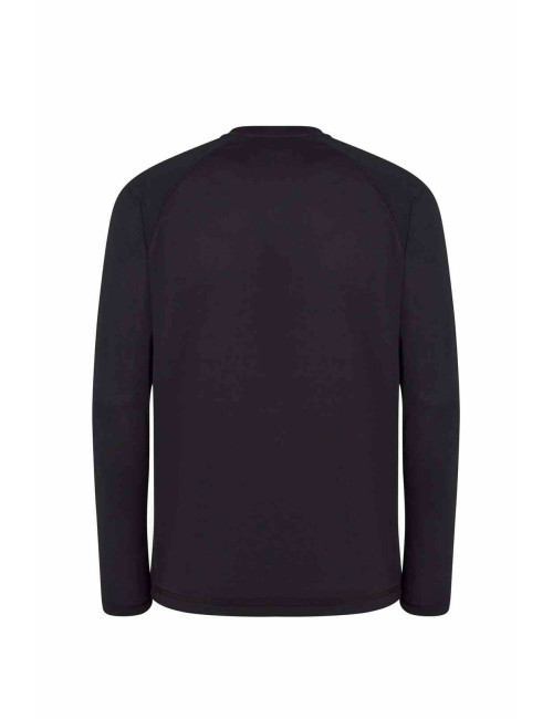 Koszulka męska t-shirt sport man ls bk - black Jhk