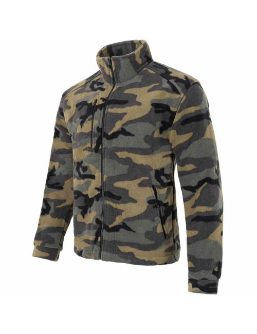 Herrenfleece flra 340 Premium cm - Tarnung Jhk