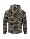 2Men's Polar Fleece Flra 340 Bushood Premium cm - Camouflage Jhk