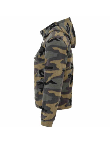 Men's Polar Fleece Flra 340 Bushood Premium cm - Camouflage Jhk
