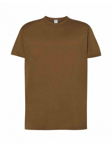 Koszulka męska tsra 150 regular t-shirt kh - khaki Jhk