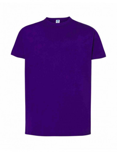 Men's t-shirt tsra 150 regular t-shirt pu - purple Jhk
