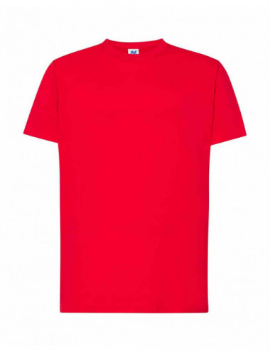 Koszulka męska tsra 150 regular t-shirt rd - red Jhk