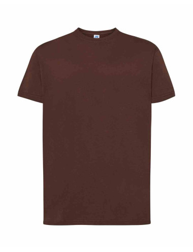 Herren Tsra 150 Regular T-Shirt CH – Schokolade Jhk