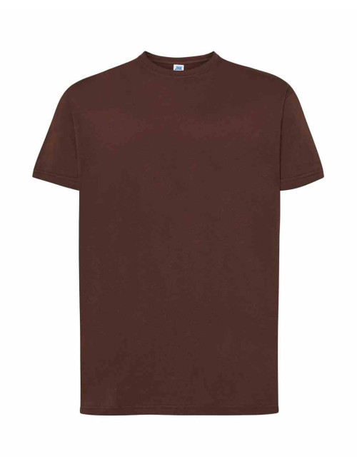 Herren Tsra 150 Regular T-Shirt CH – Schokolade Jhk