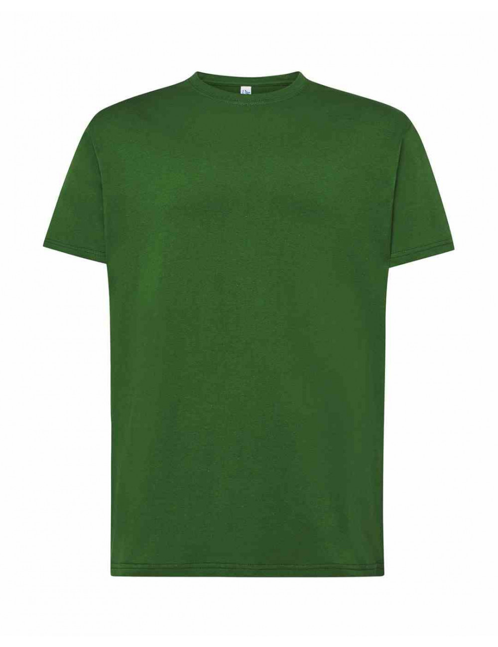 Koszulka męska tsra 150 regular t-shirt bg - bottle green Jhk