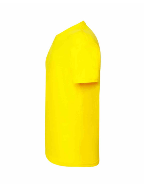 "Komfortowa koszulka męska TSRA 150 JHK w kolorze złotym. Wykonana 