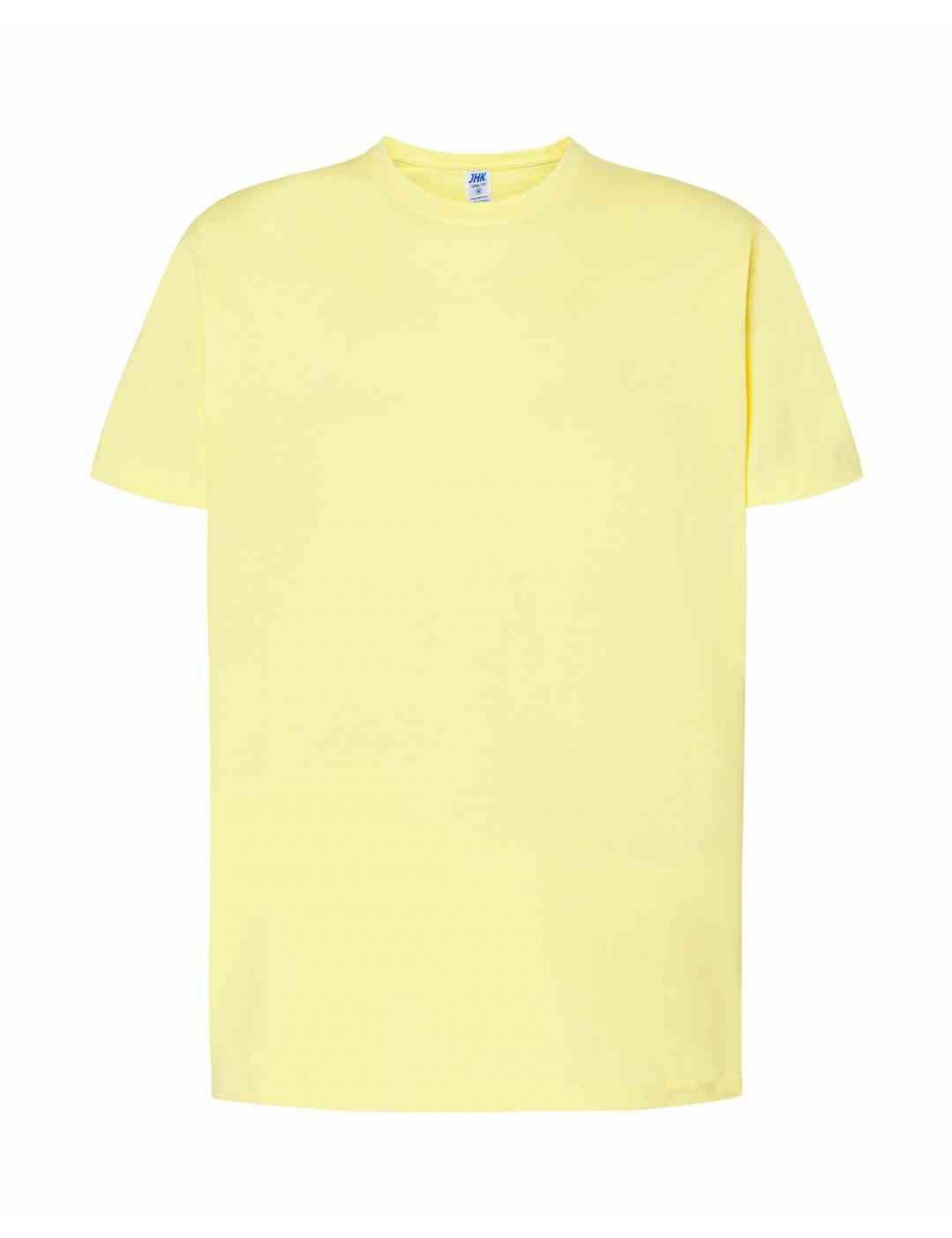 Koszulka męska tsra 150 regular t-shirt ly - light yellow Jhk