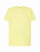 2Koszulka męska tsra 150 regular t-shirt ly - light yellow Jhk