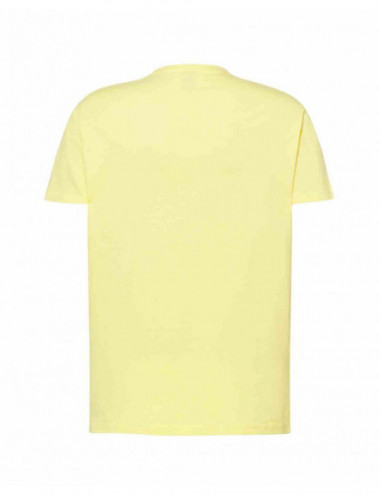 Koszulka męska tsra 150 regular t-shirt ly - light yellow Jhk
