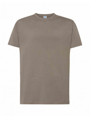 Koszulka męska tsra 150 regular t-shirt zc - zinc Jhk