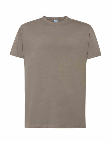 Koszulka męska tsra 150 regular t-shirt zc - zinc Jhk