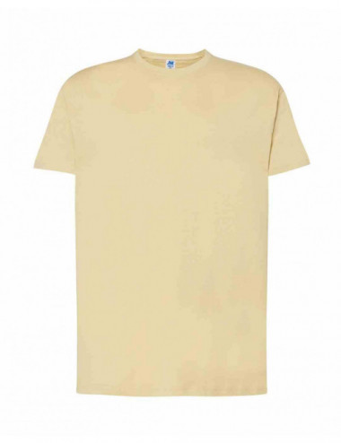 Koszulka męska tsra 150 regular t-shirt ls - lime stone Jhk