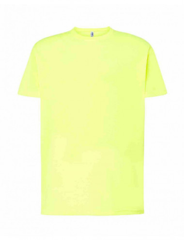 Koszulka męska tsra 150 regular t-shirt syf - gold fluor Jhk