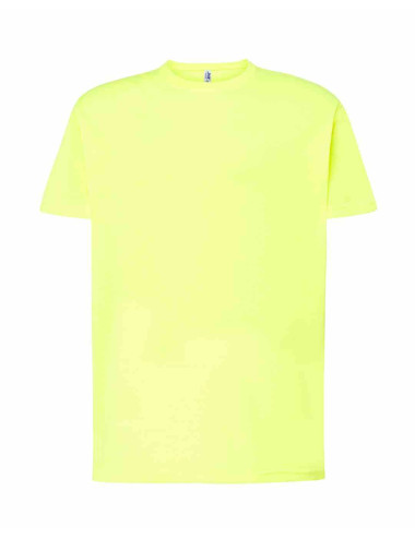 Koszulka męska tsra 150 regular t-shirt syf - gold fluor Jhk
