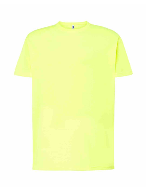 Koszulka męska tsra 150 regular t-shirt syf - gold fluor Jhk