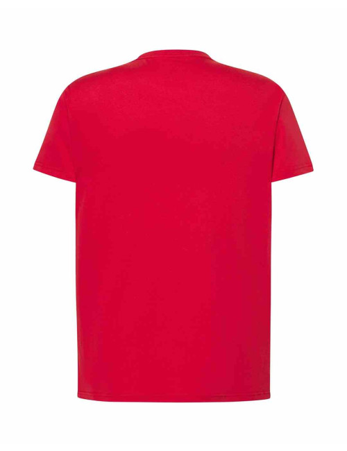 Koszulka męska tsra 150 regular t-shirt cr - canary red Jhk