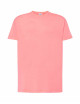 "Koszulka Męska JHK TSRA 150 - Fucsia Fluor, 100% Bawełna, Rozm. do