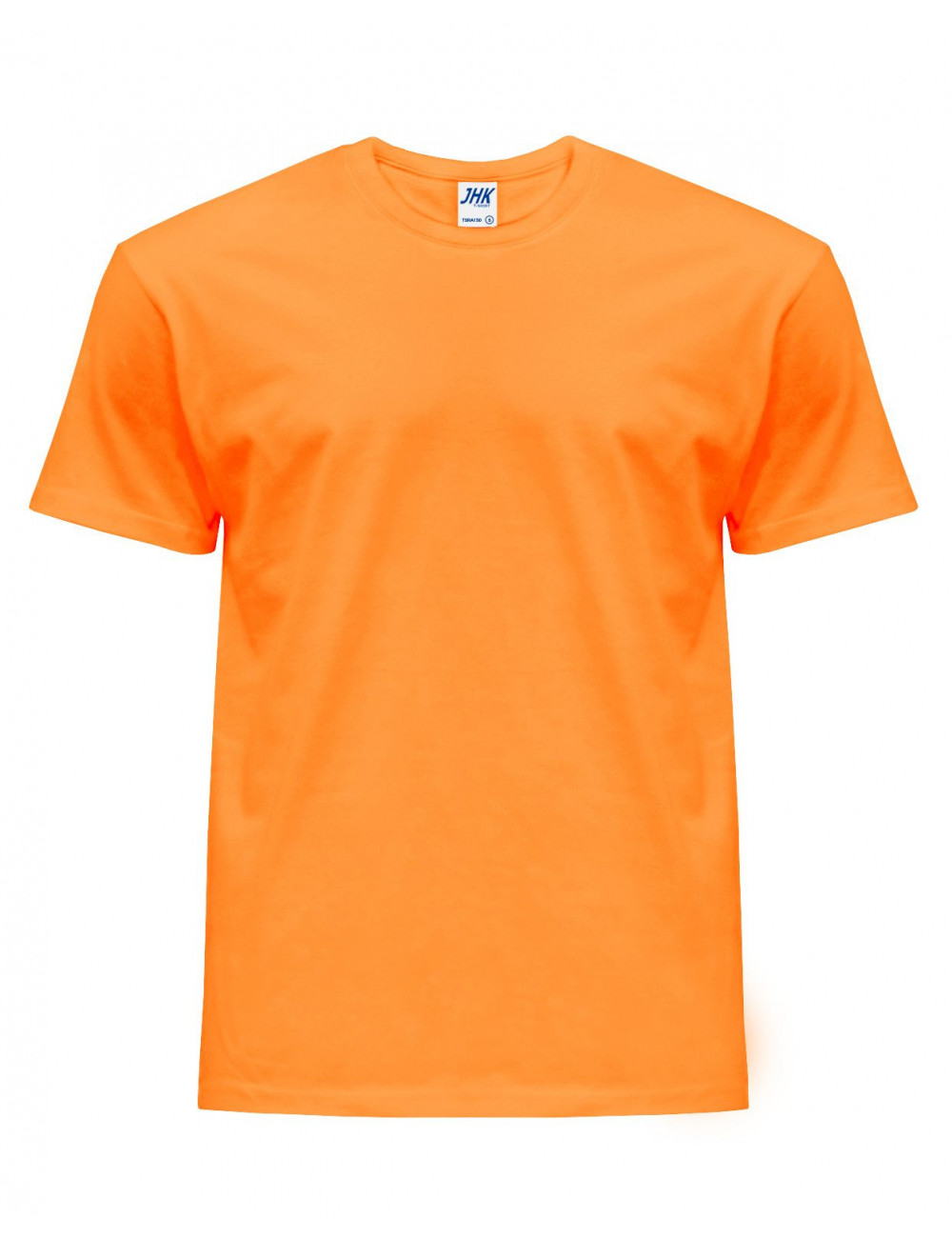 Koszulka męska tsra 150 regular t-shirt orf - orange fluor Jhk